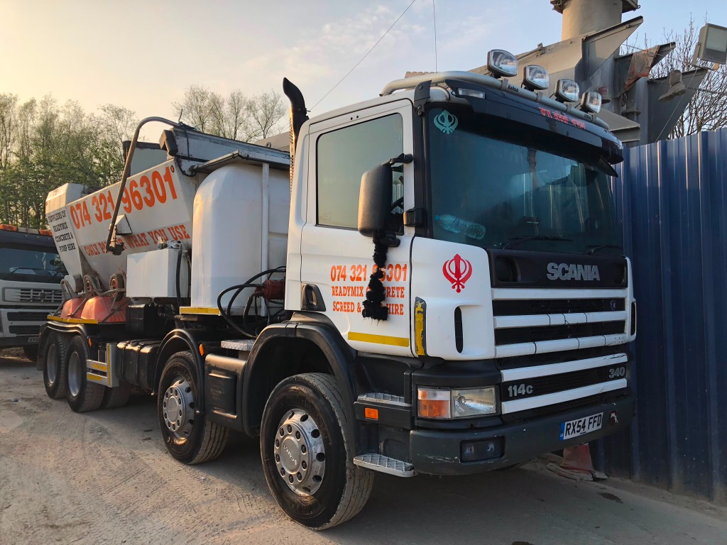 Ready Mixed Concrete North London Depot Equipment Fleet